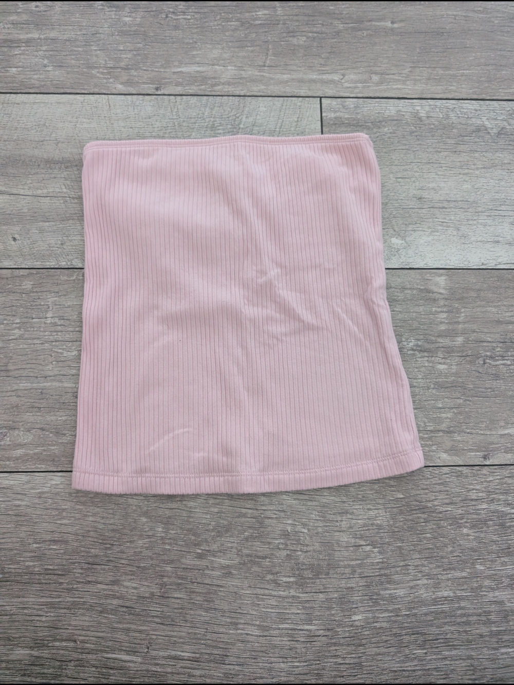Old Navy Light Pink Ribbed Tube Top